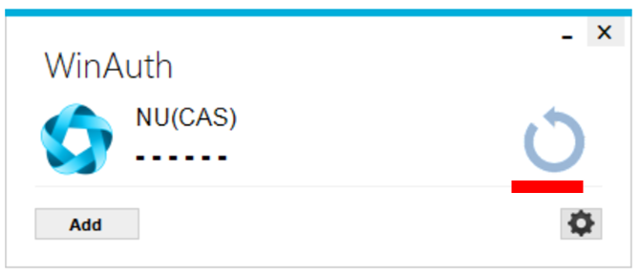 WinAuth without 6-digit Authenticatoin Code